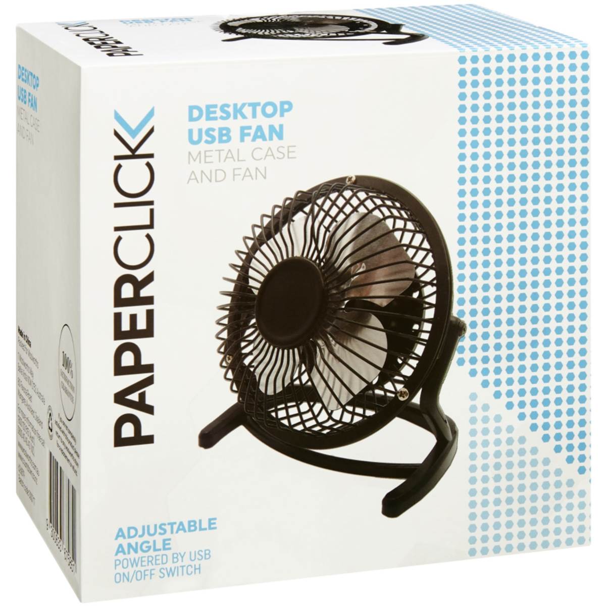 Paperclick Desktop Usb Fan Each Woolworths