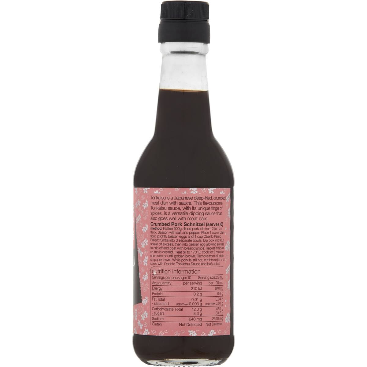 Obento Tonkatsu Sauce 250ml | Woolworths