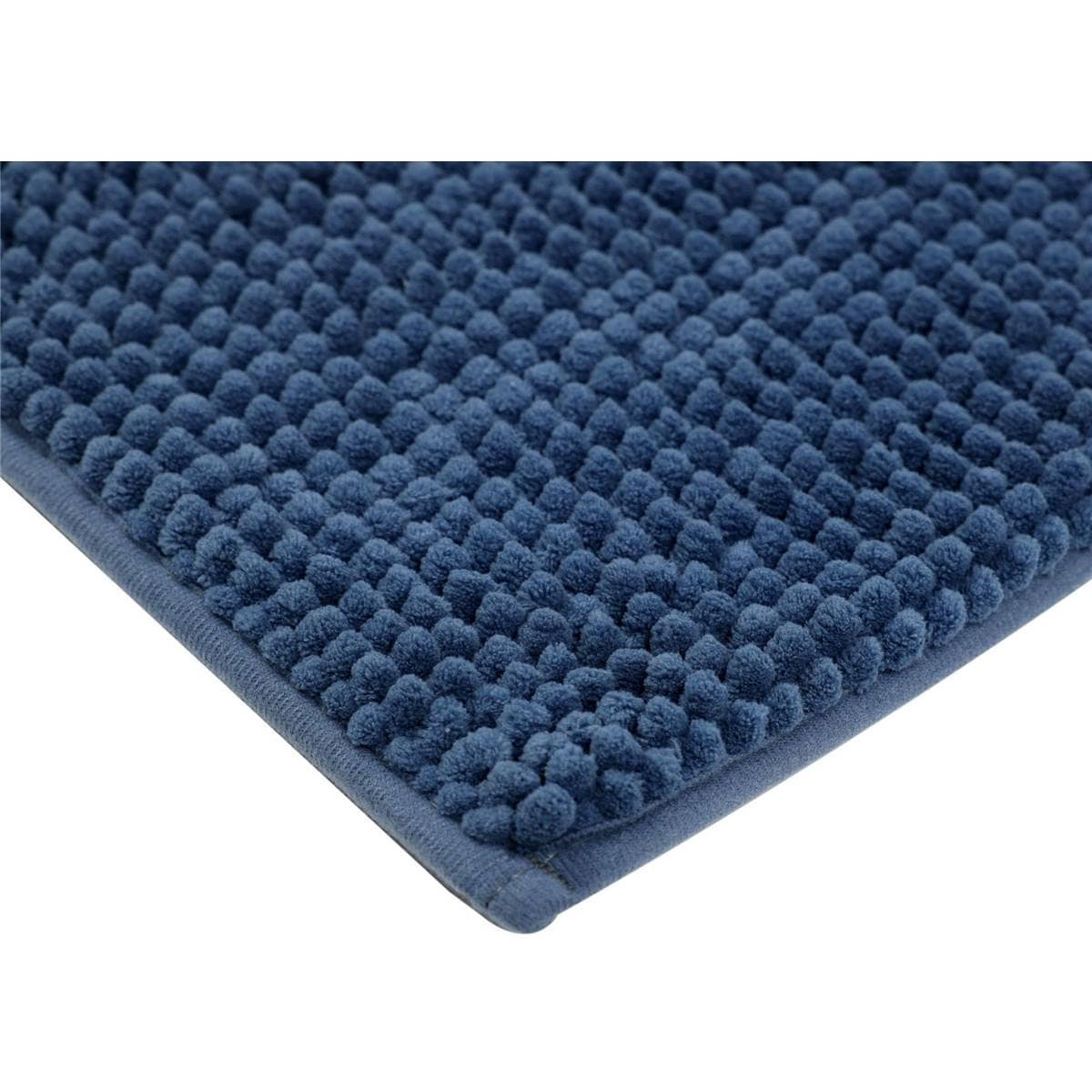 Inspire Toggle Bath Mat Blue Each Woolworths