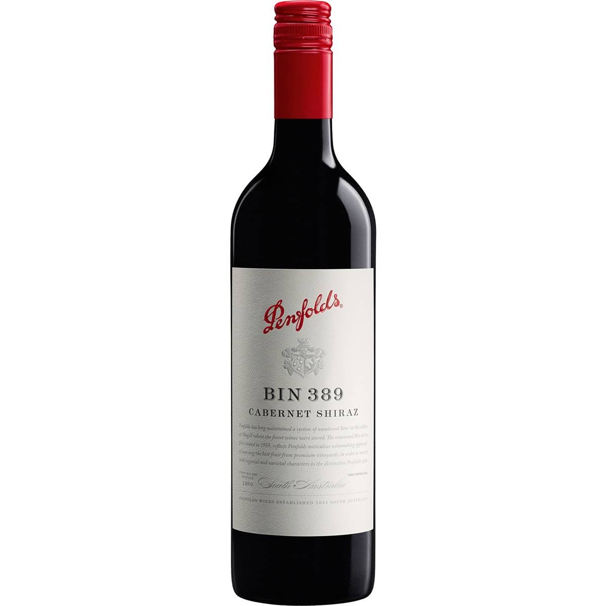 Penfolds Bin 389 Shiraz 750ml Woolworths