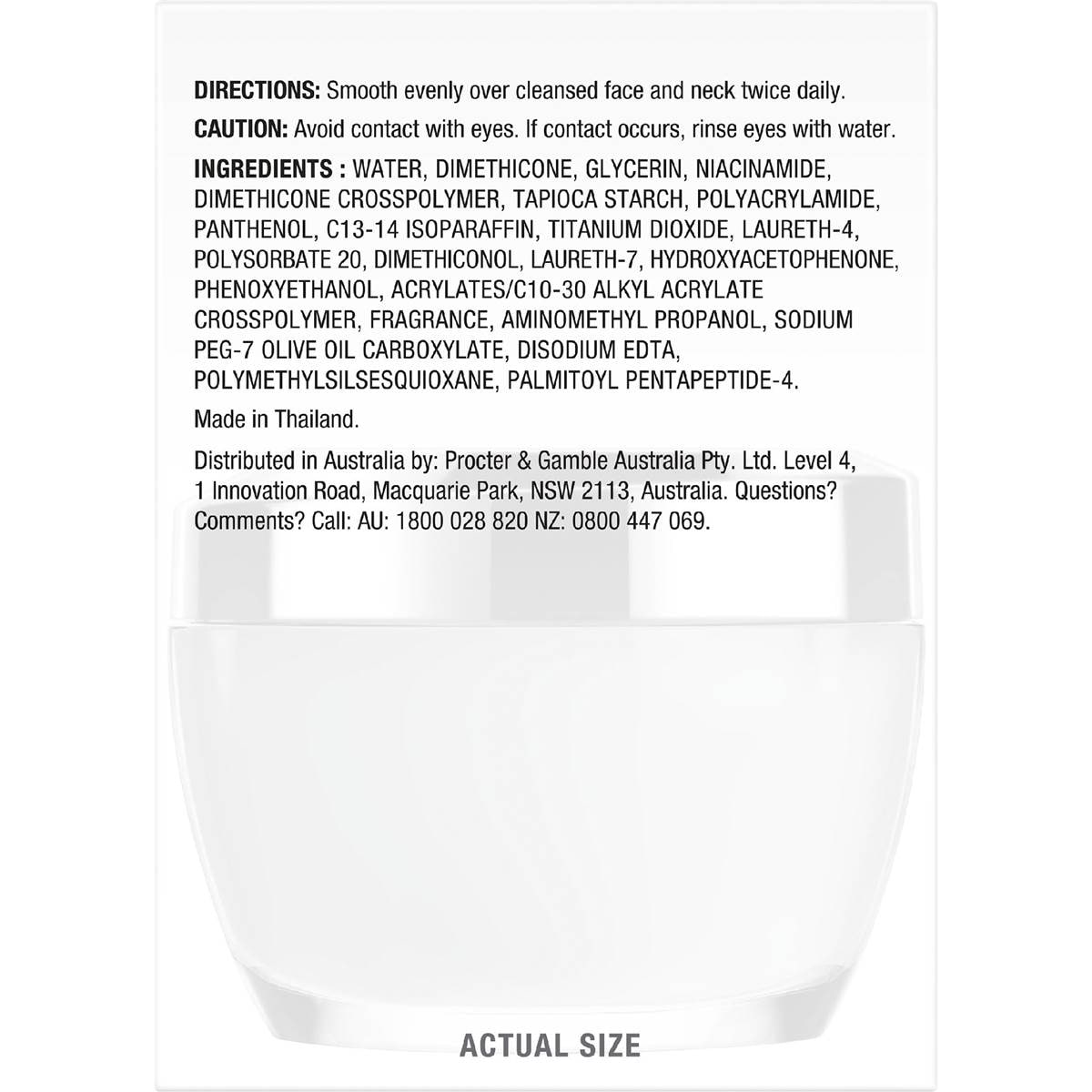 Olay Regenerist Night Face Moisturiser Cream 50g Woolworths