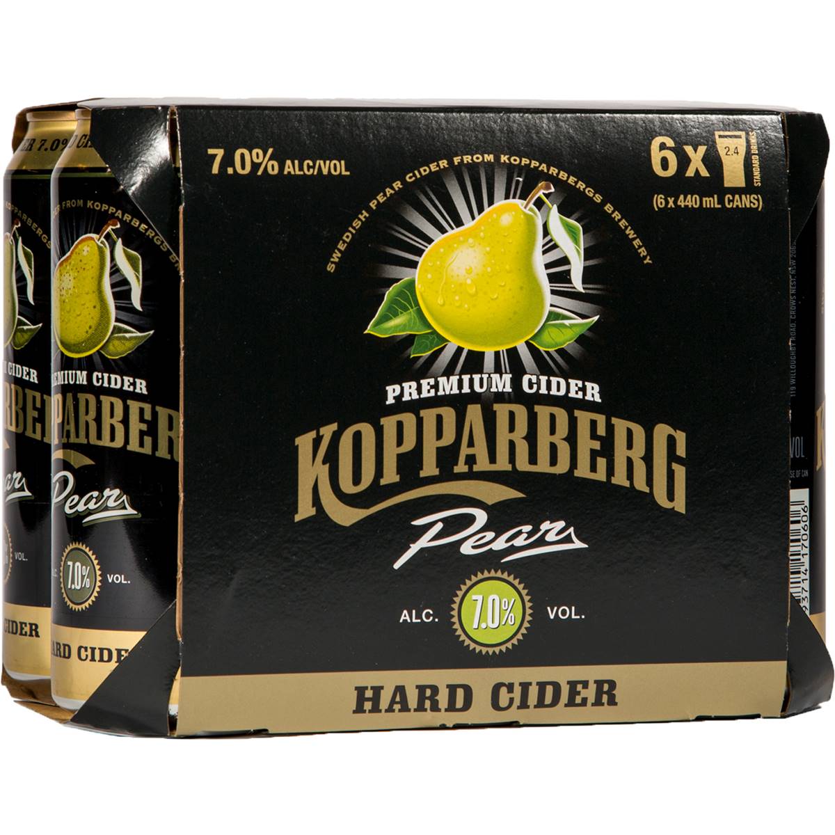 Kopparberg Hard Pear Cider 440ml Woolworths