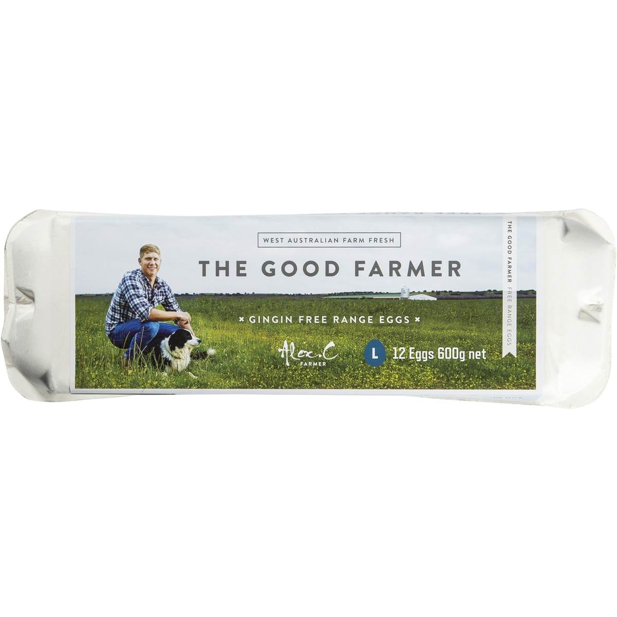 Good Farmer 12 Large Free Range Eggs 600g Woolworths