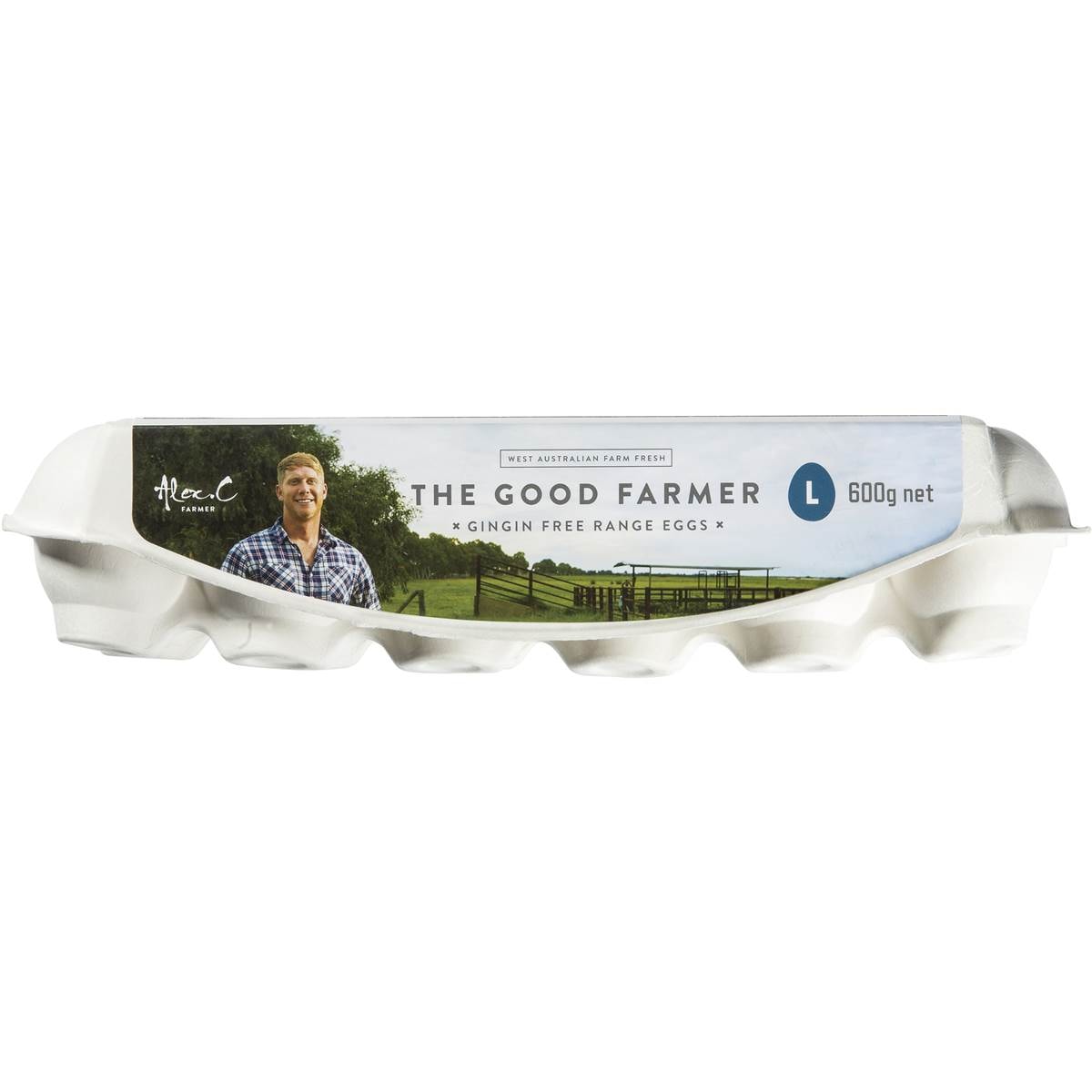 Good Farmer 12 Large Free Range Eggs 600g Woolworths