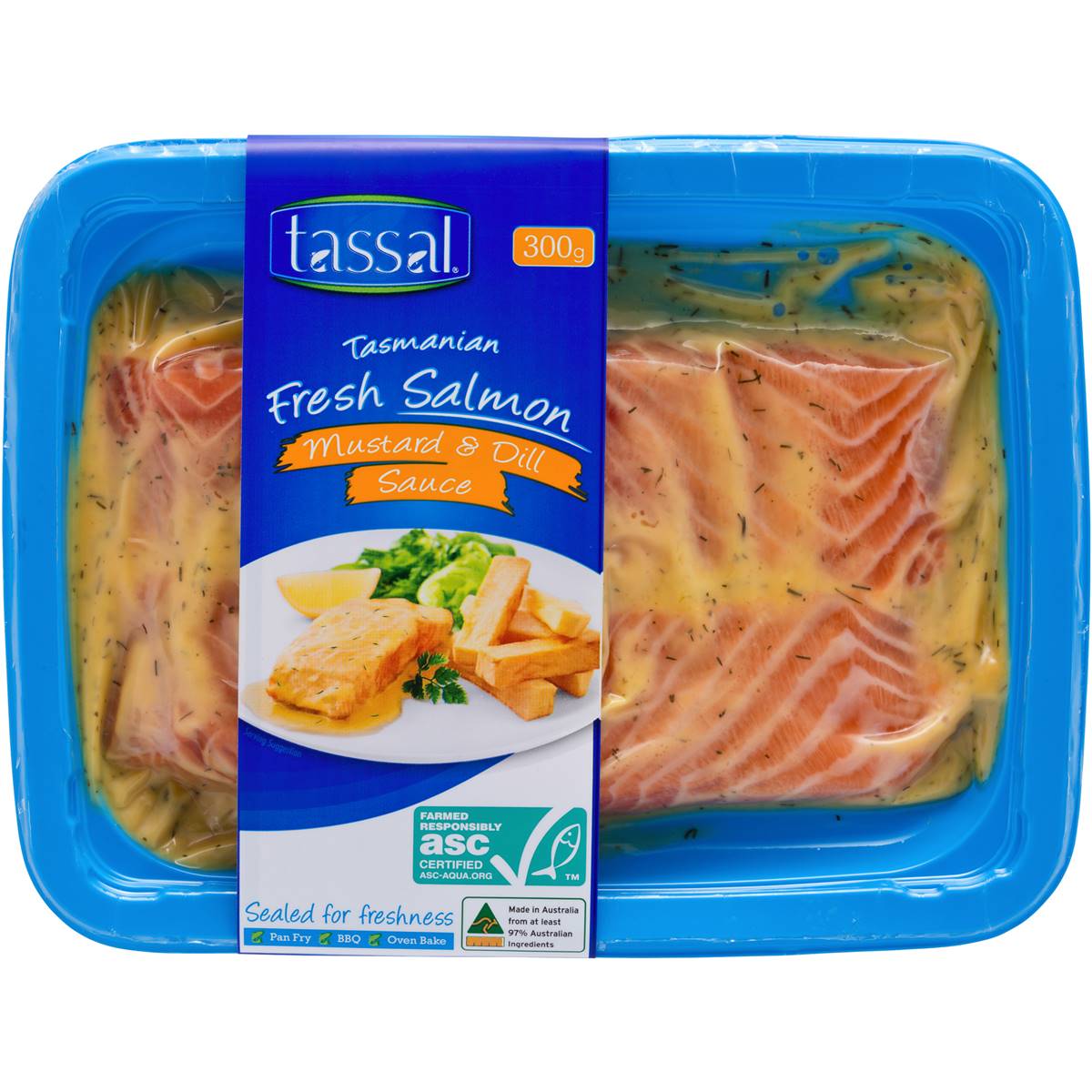 Tassal Salmon With Mustard Dill 300g Woolworths