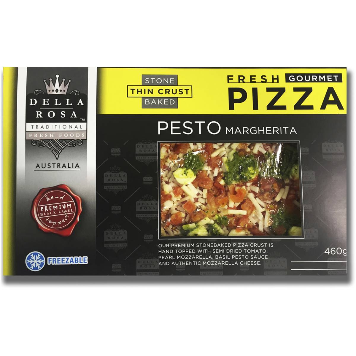 Della Rosa Pesto Mrgherita Pizza