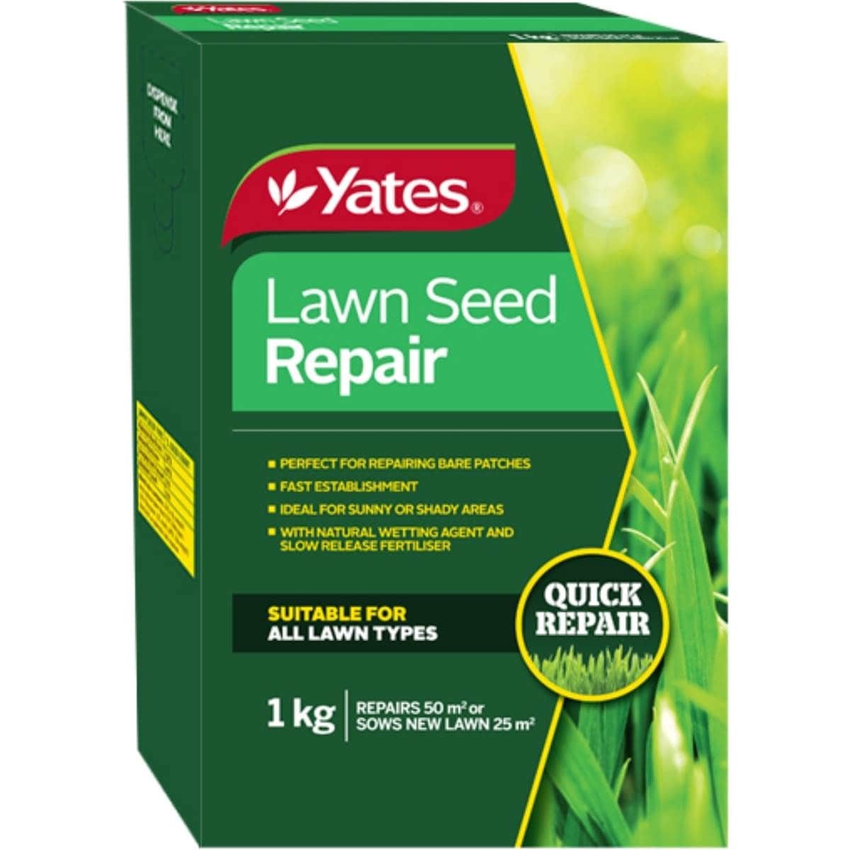 Yates Lawn Seed Repair 1kg Woolworths