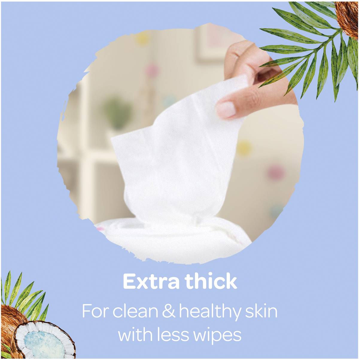 Huggies Thick Baby Wipes Coconut Oil 240 Pack Woolworths