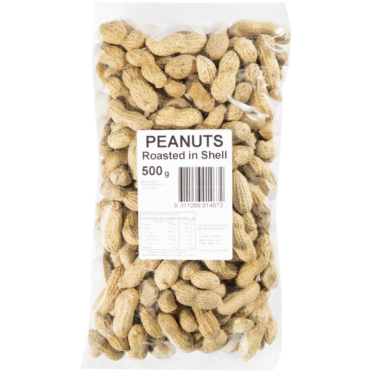 Woolworths Peanuts Roasted In Shell 500g Woolworths