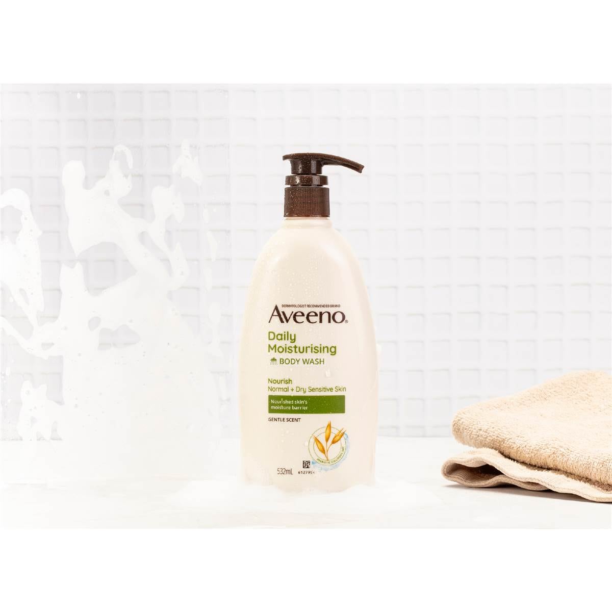 Aveeno Daily Moisturising Body Wash Light Fragrance Sensitive Skin