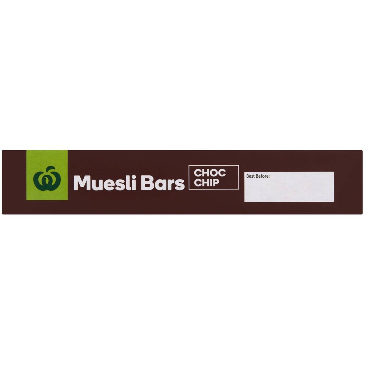 Woolworths Muesli Bar Choc Chip 8 Pack Woolworths