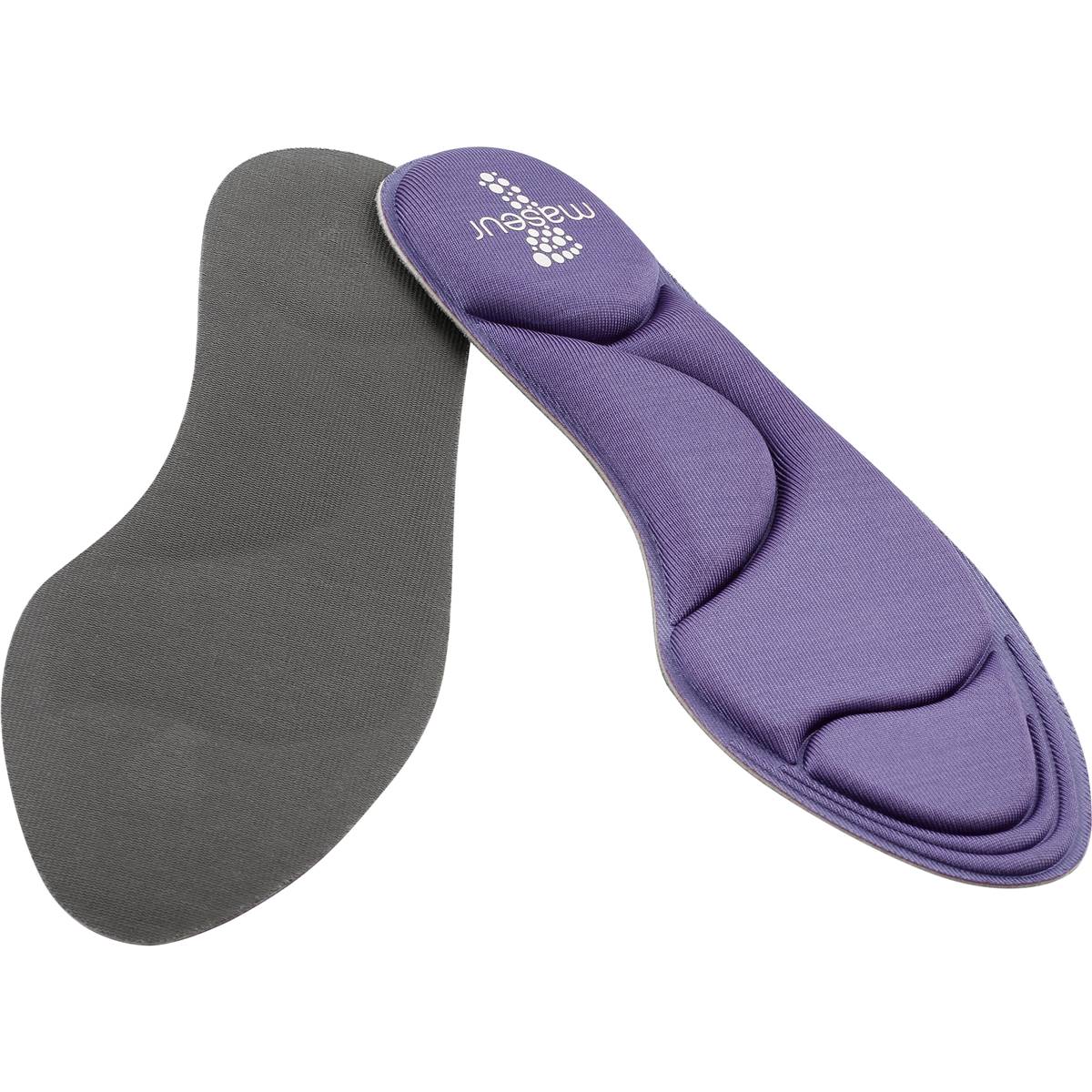 Footcare memory foam insoles womens 1 pair woolworths