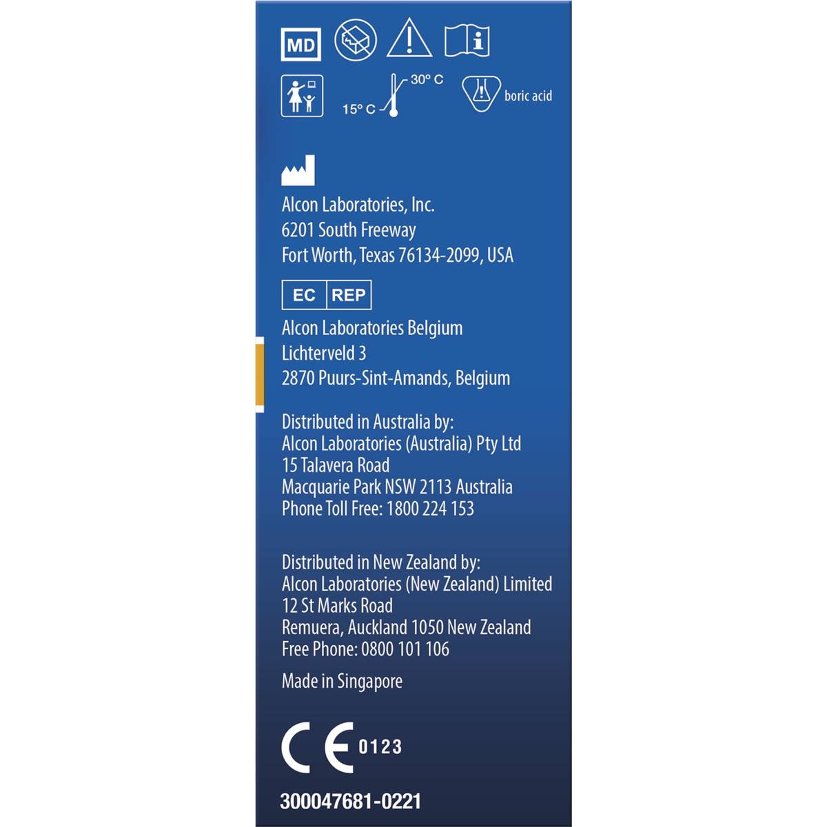 Systane Lubricant Eye Gel Gel Drops 10ml Woolworths