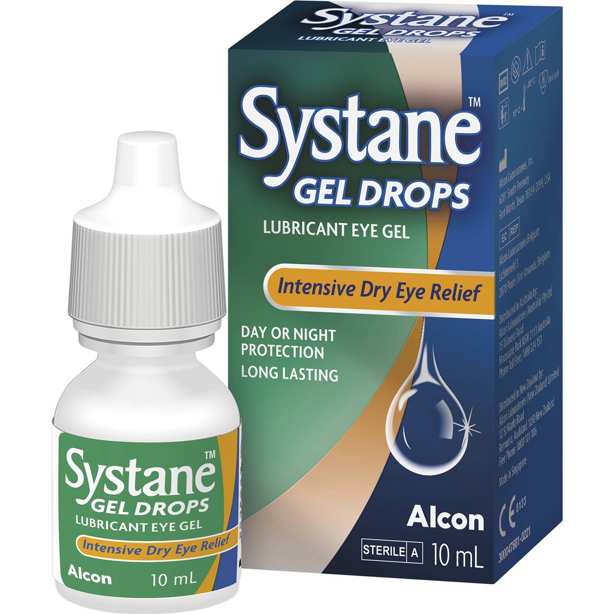 Systane Lubricant Eye Gel Gel Drops 10ml Woolworths