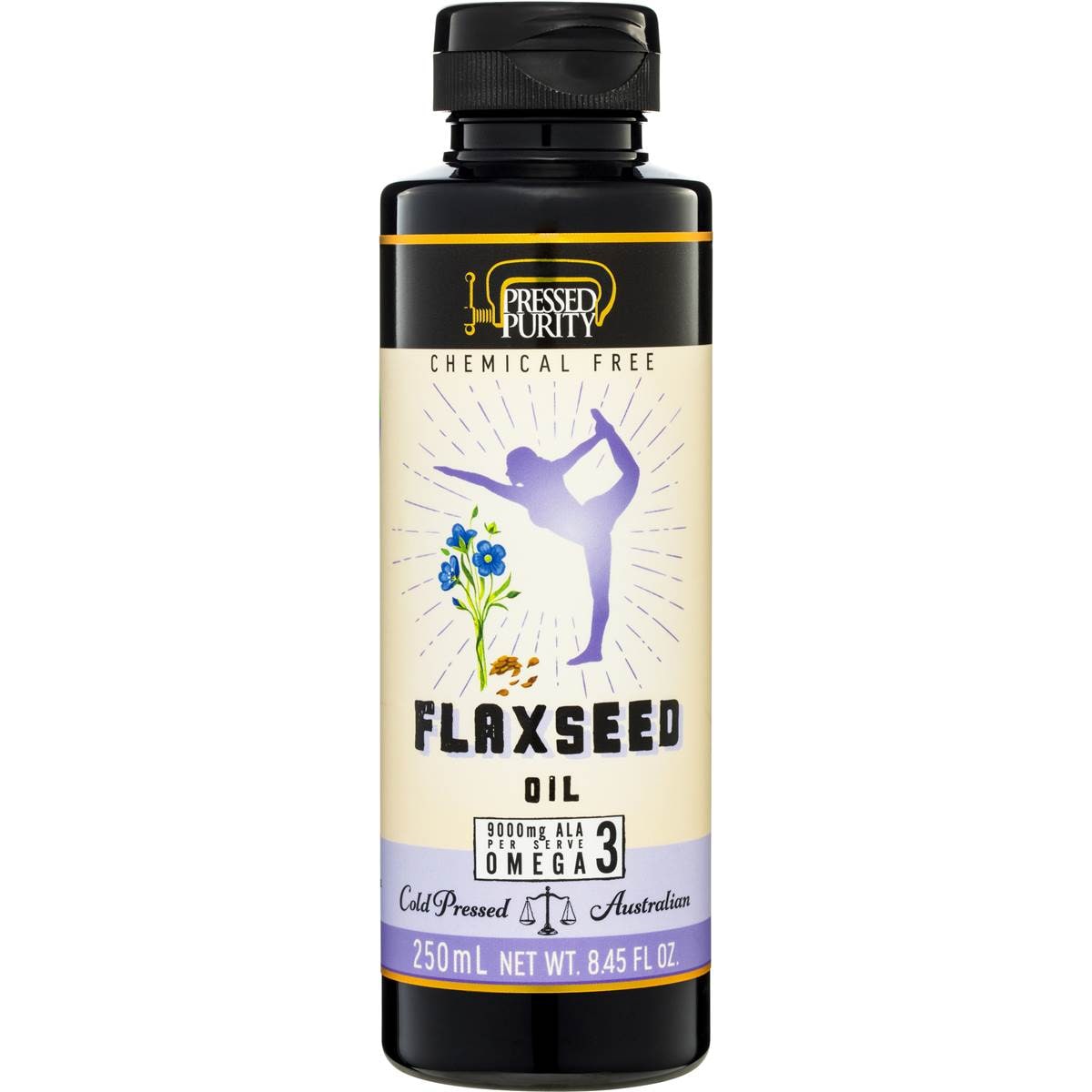 Pressed Purity Flaxseed Oil 250ml Woolworths