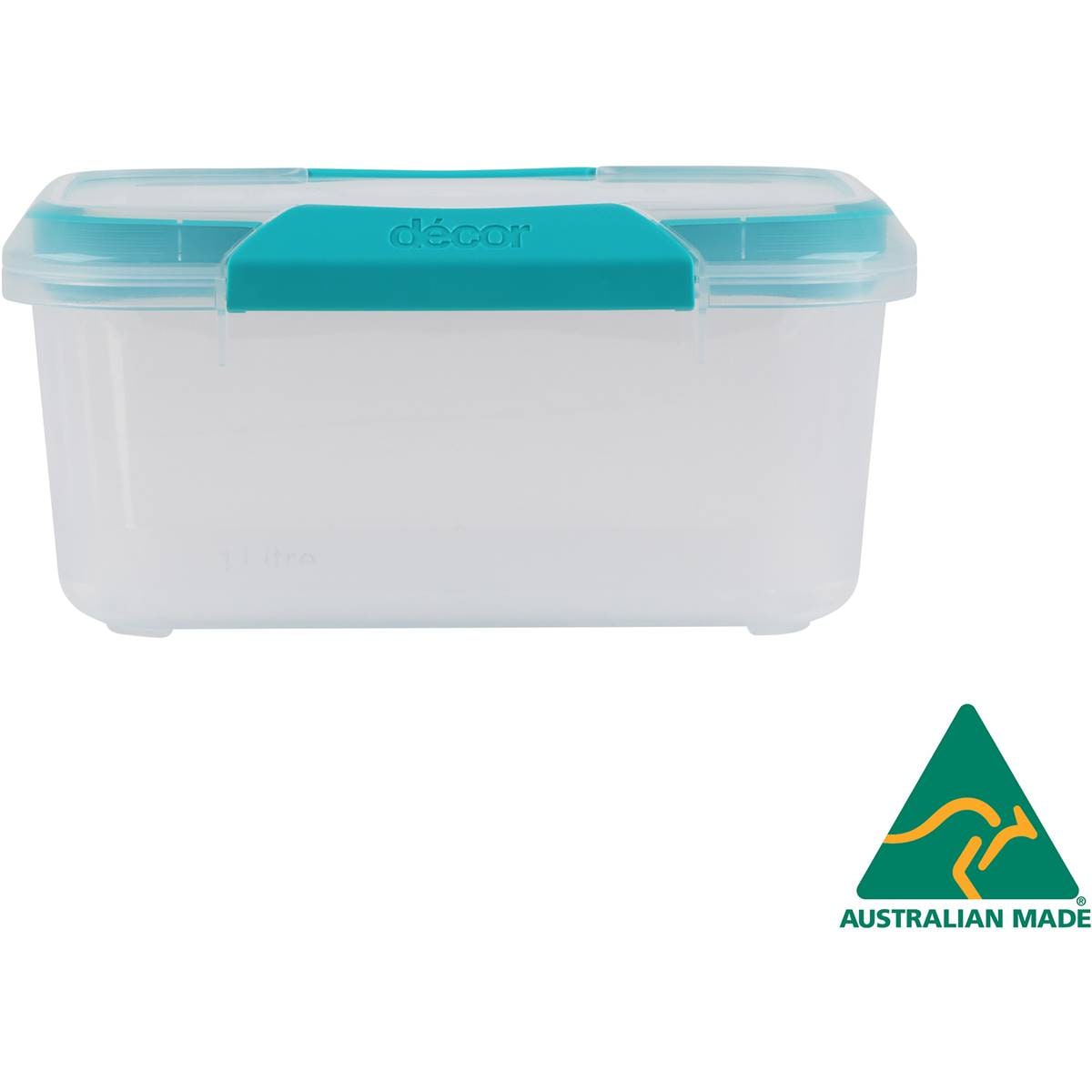Decor Fresh Seal Clips Oblong Container 1l Each Woolworths