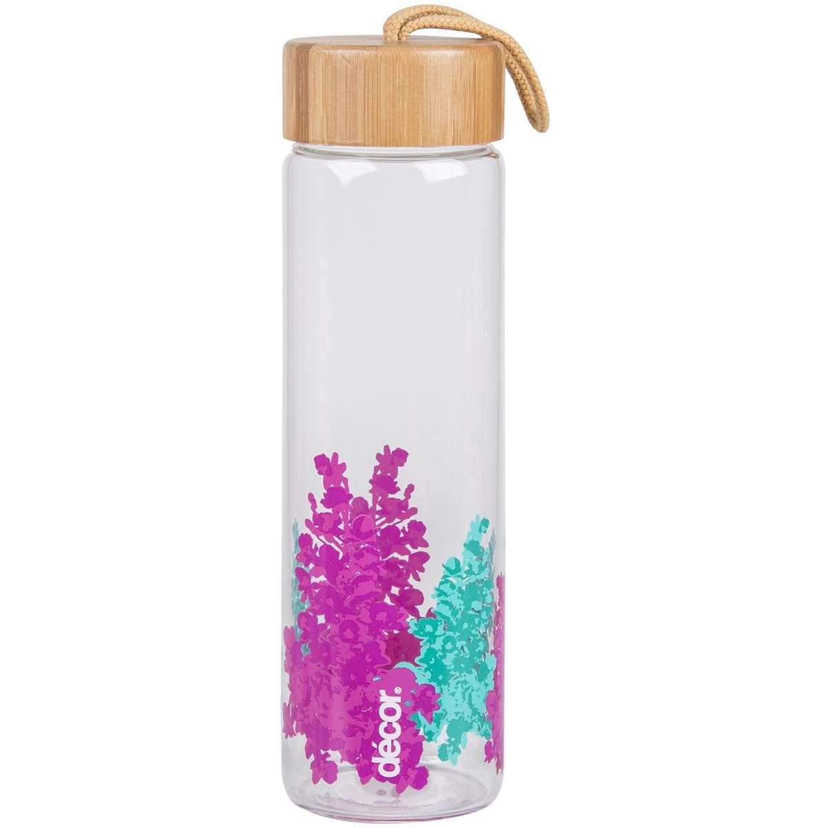 Decor Serenity Bottle Glass Bamboo 650ml Each Woolworths