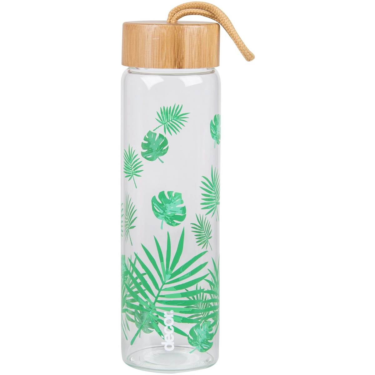 Decor Serenity Bottle Glass Bamboo 650ml Each Woolworths