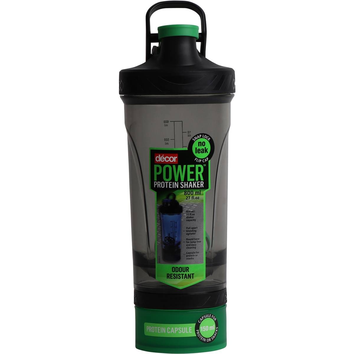 Decor Power Shaker Bottle 800ml Each Woolworths