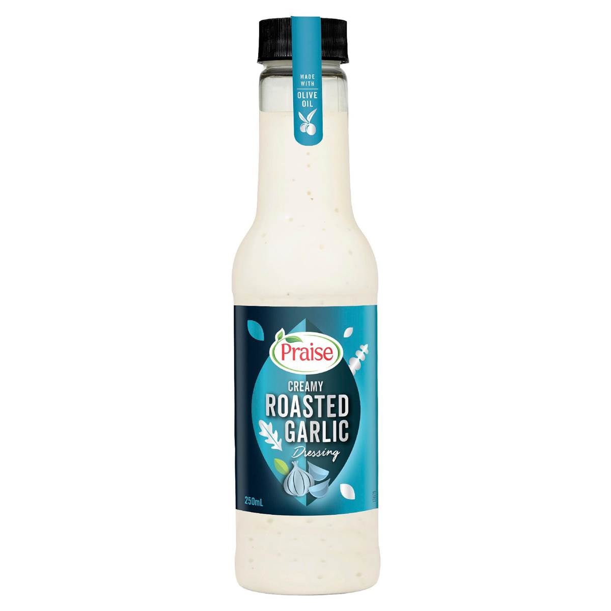 Praise Deli Style Creamy Roast Garlic 250ml Woolworths