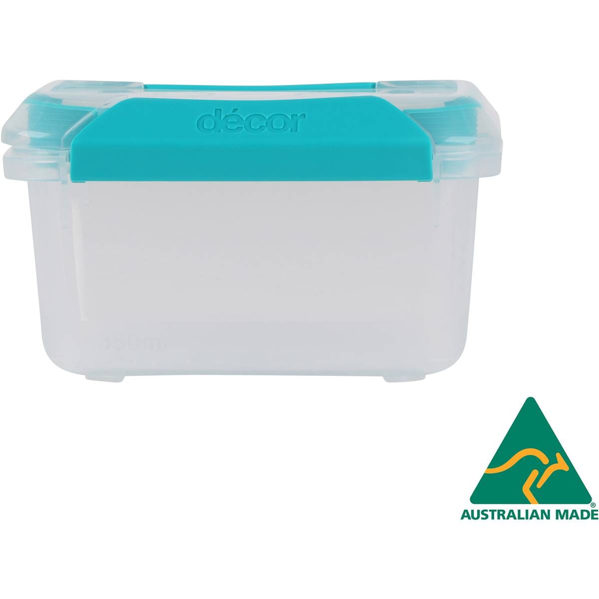 Decor Fresh Seal Clips Container, Oblong 350ml Woolworths