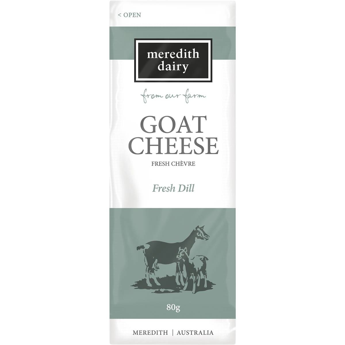 Meredith Dairy Goat Cheese Dill 80g Woolworths