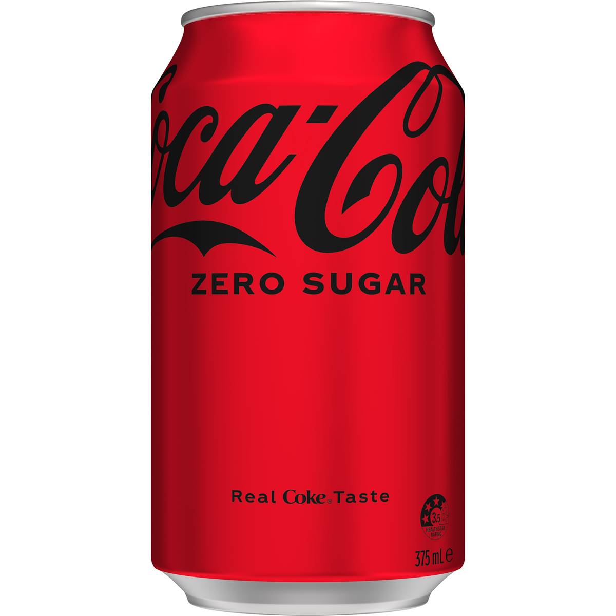 Coca cola No Sugar Can 375ml Woolworths