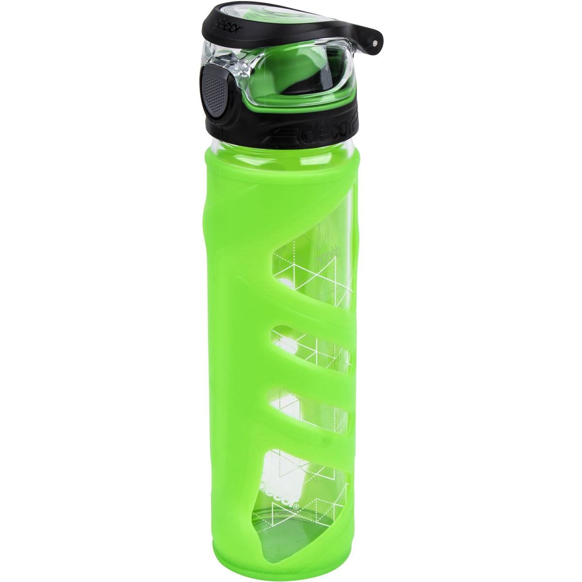 Decor Glass Silicone Bottle 590ml Assorted Each Woolworths