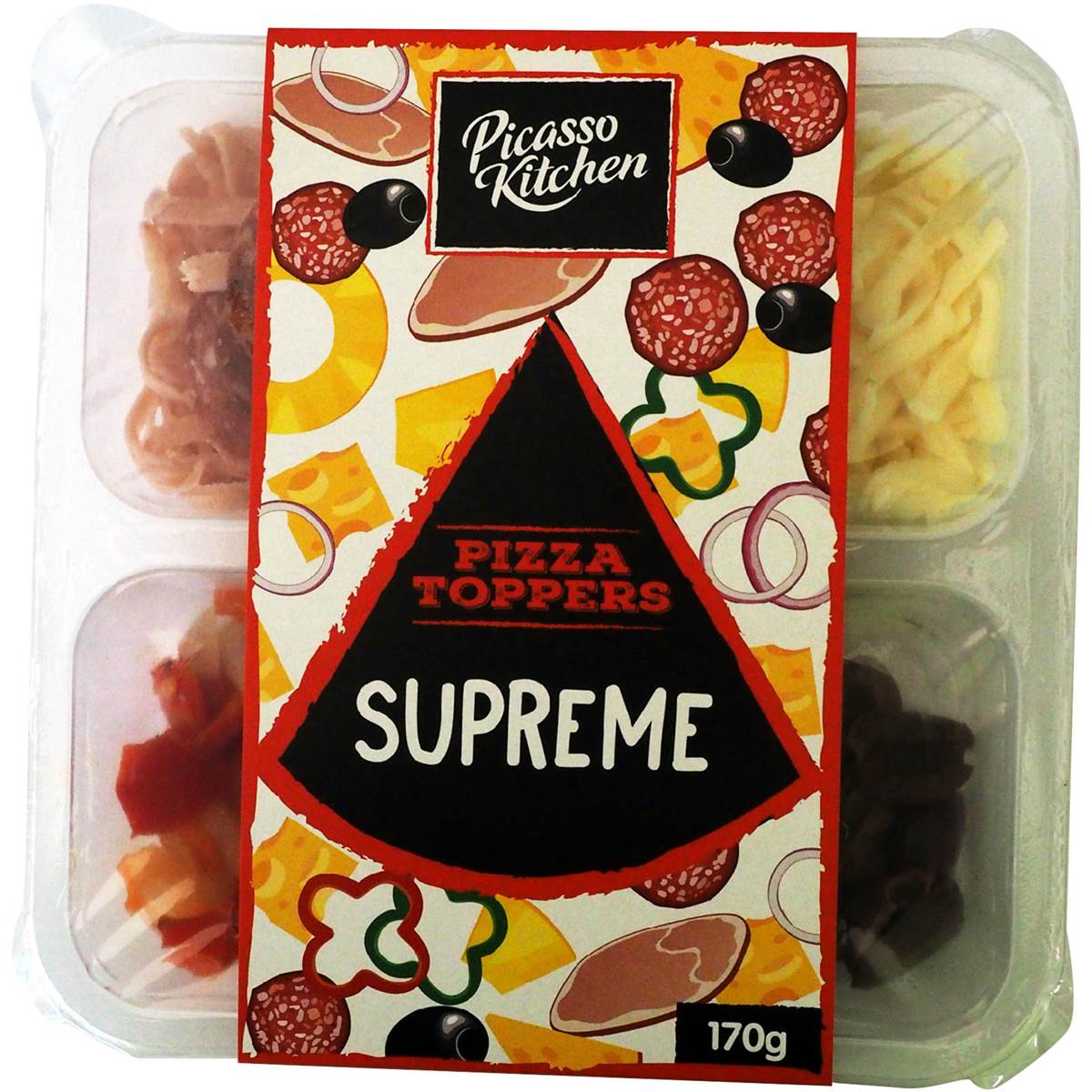 Picasso Kitchen Supreme Pizza Topper 170g Woolworths