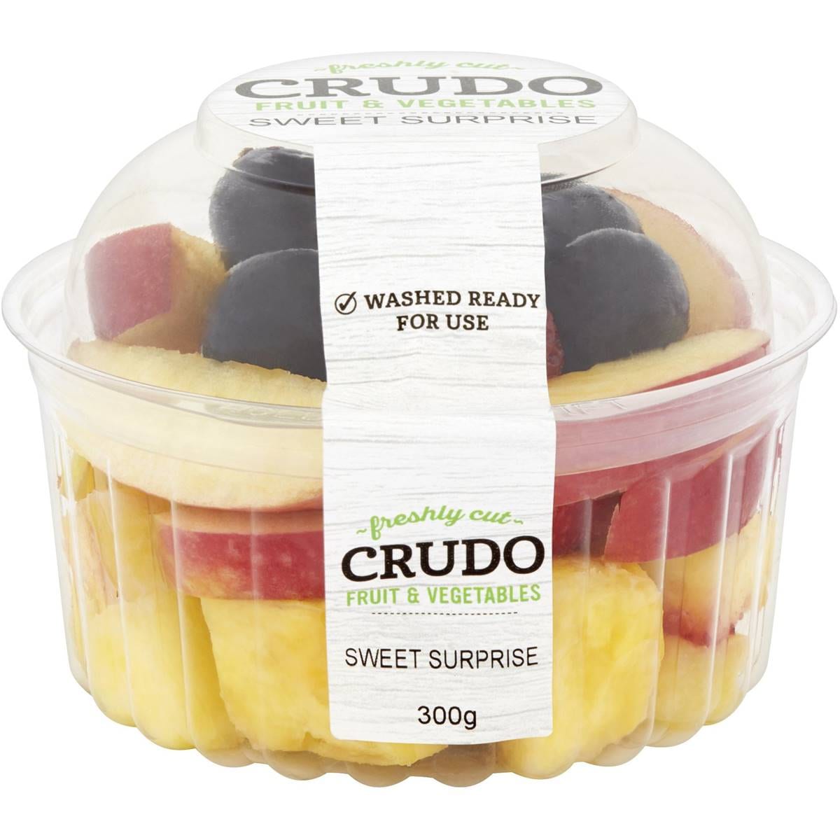 Crudo Freshly Cut Fruit Pot Sweet Salad 300g Woolworths