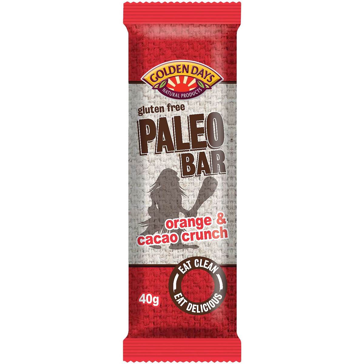 Golden Days Paleo Bar Orange & Cacao
