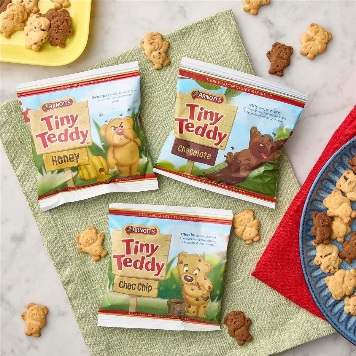 Arnott's Tiny Teddy Variety Multipack Biscuits 15 Pack Woolworths