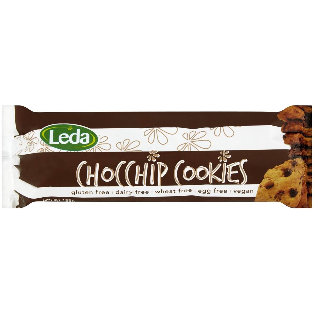 Leda Choc Chip Cookie 155g Woolworths
