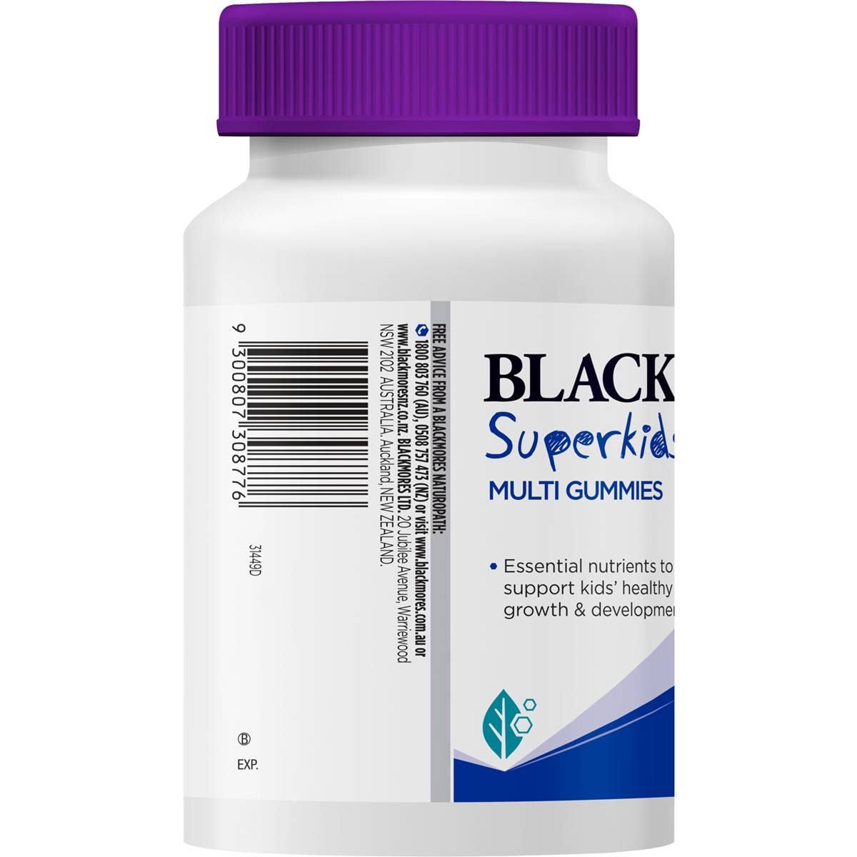 Blackmores Superkids Multivitamin Kids Health Gummies 60 Pack Woolworths