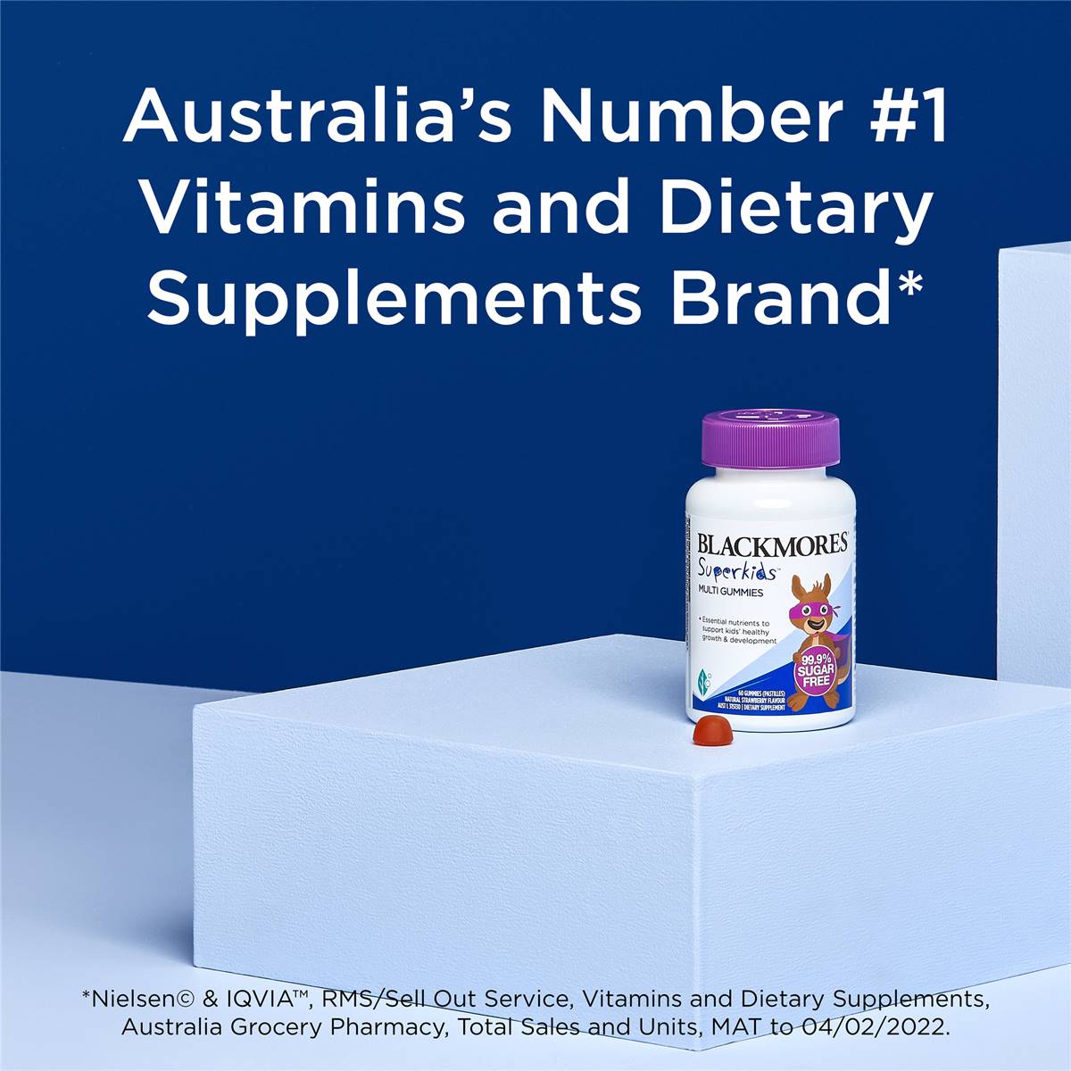 Blackmores Superkids Multivitamin Kids Health Gummies 60 Pack Woolworths