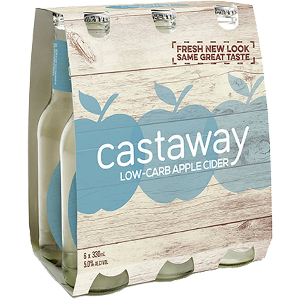 Castaway Apple Cider Low Carb Bottles
