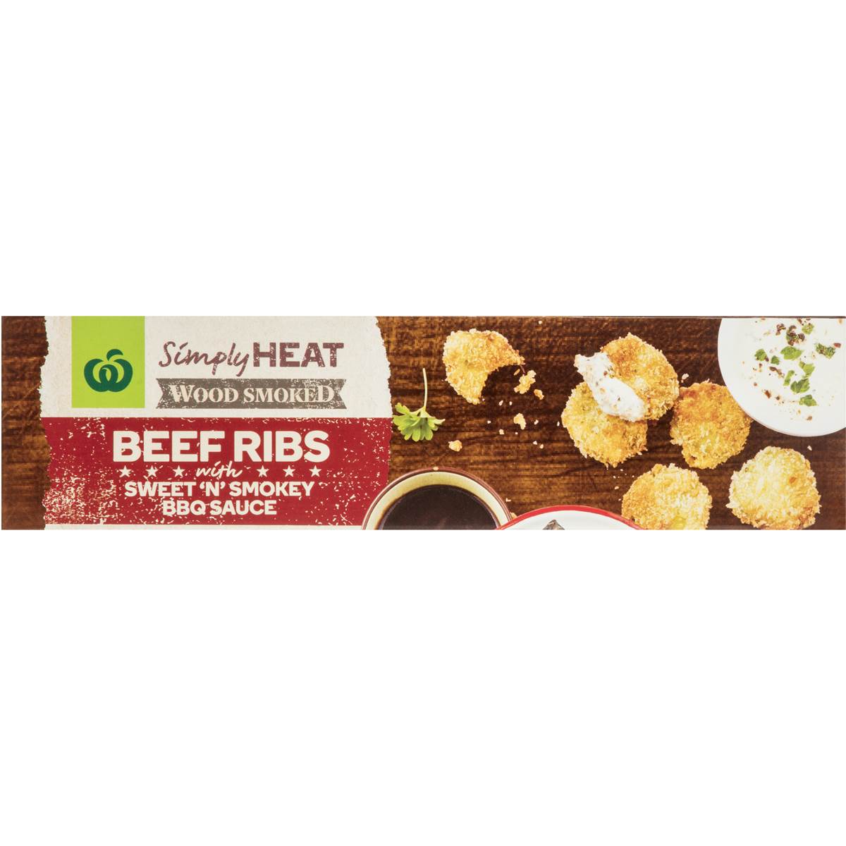 Woolworths Simply Heat Smoked Beef Ribs min. 750g Woolworths