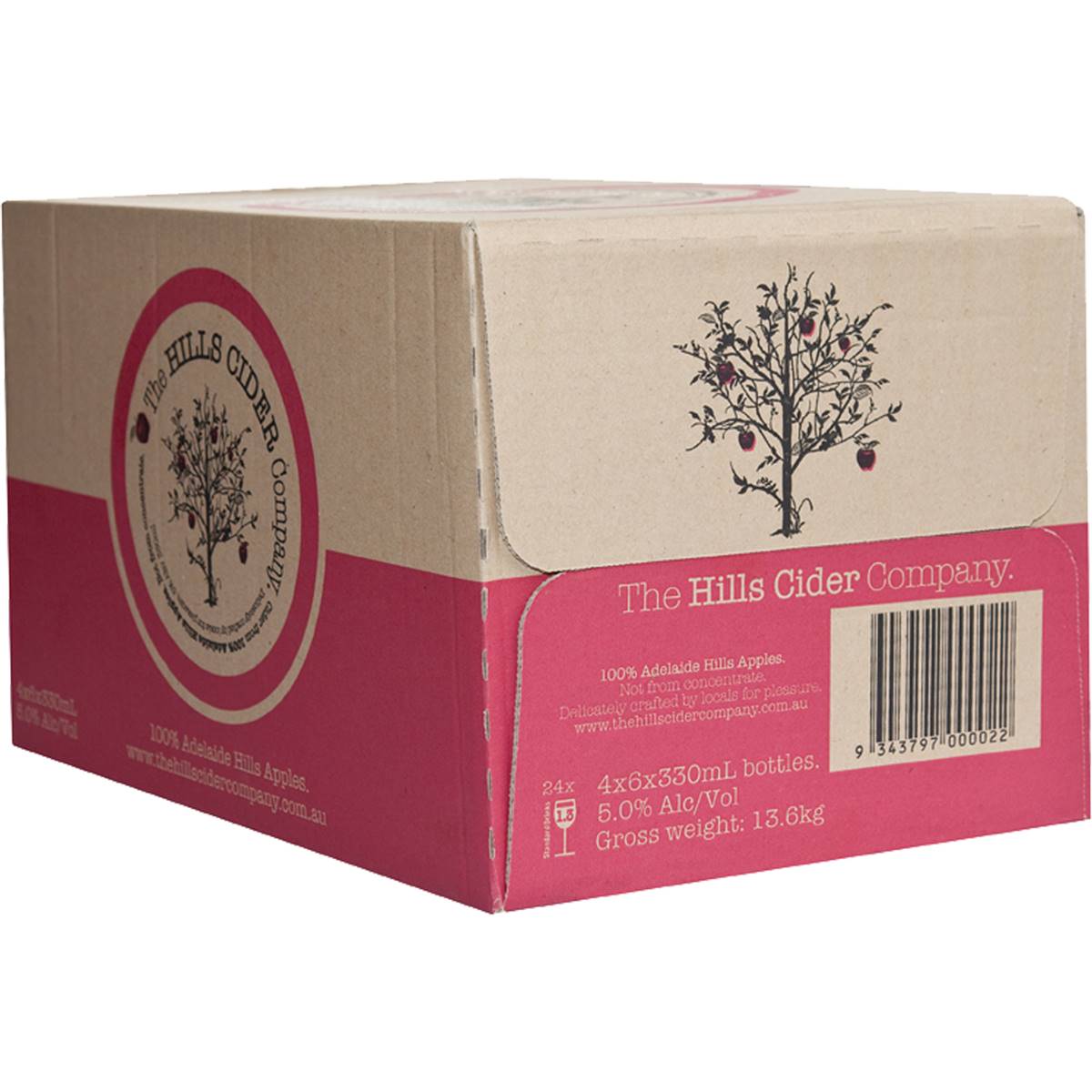 The Hills Cider Company Apple Cider Bottles