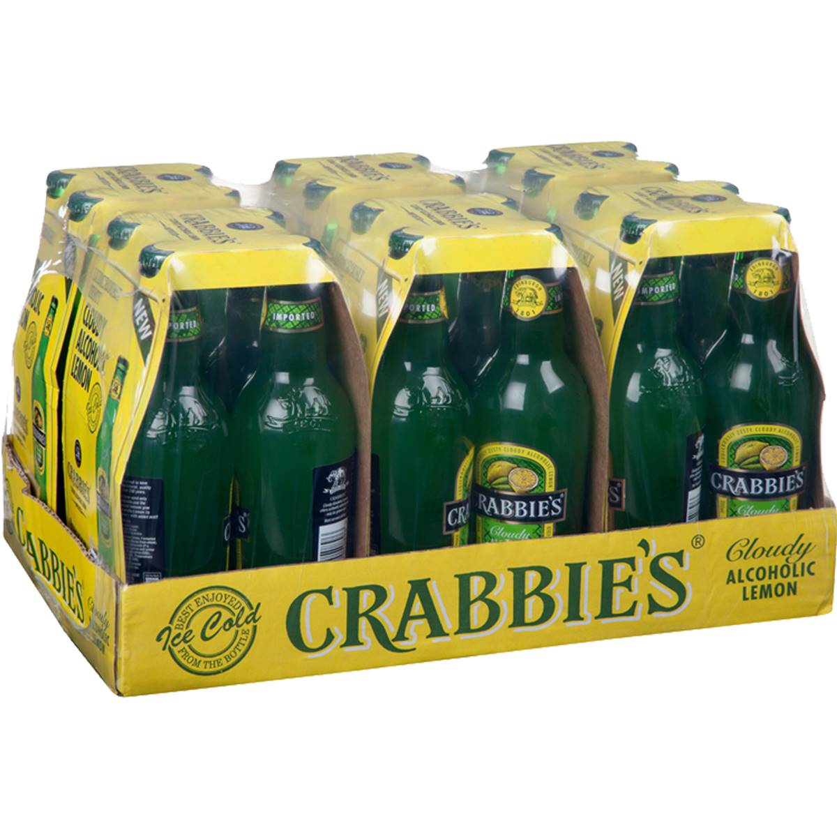 Crabbie's Cloudy Alcoholic Lemon Bottles