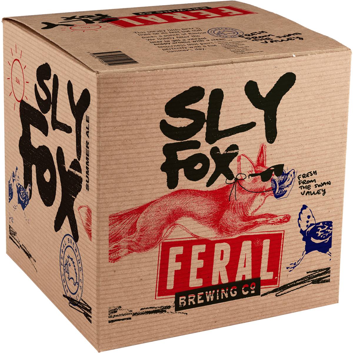 Feral Sly Fox Summer Ale Bottles