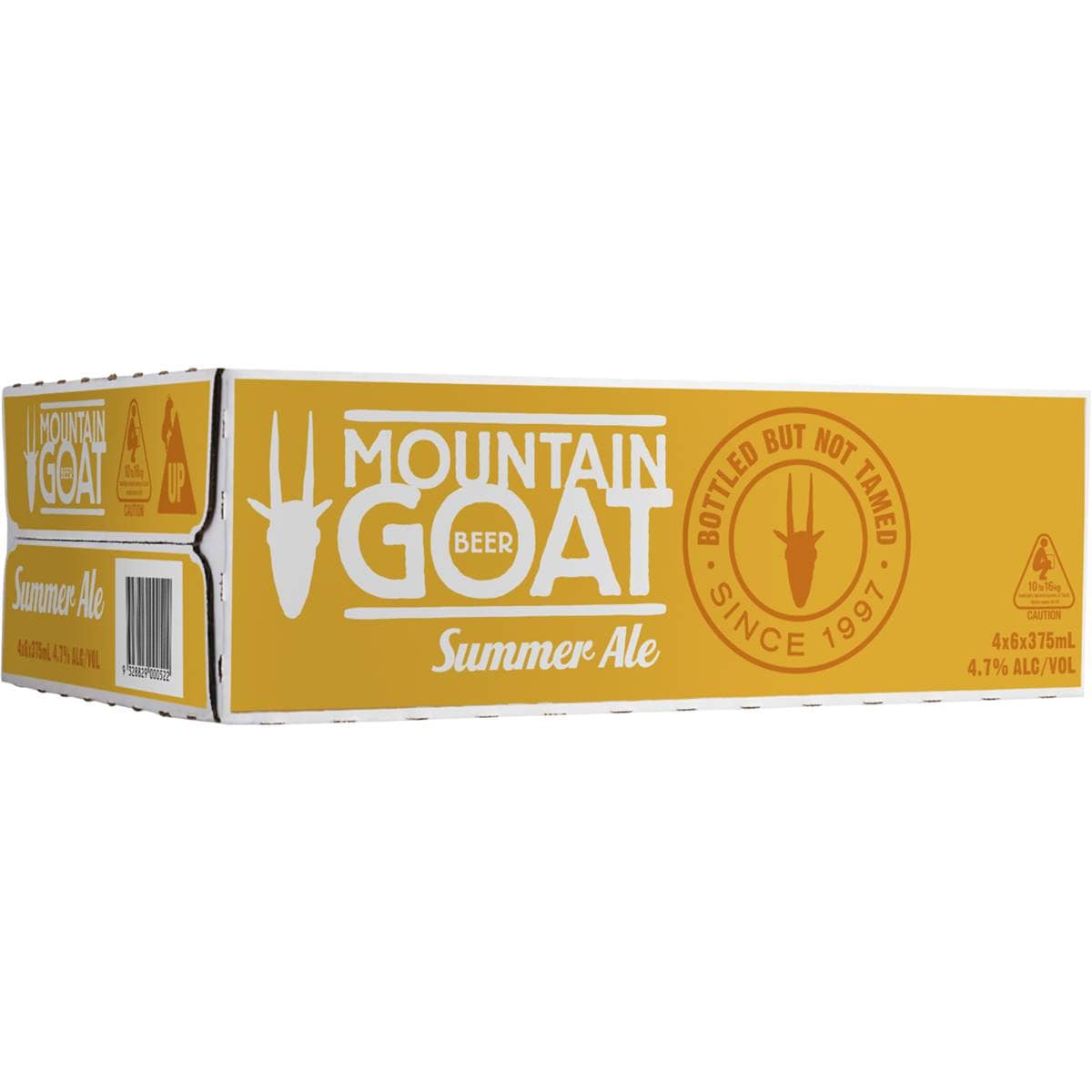 Mountain Goat Summer Ale Cans 375mL x 24 case