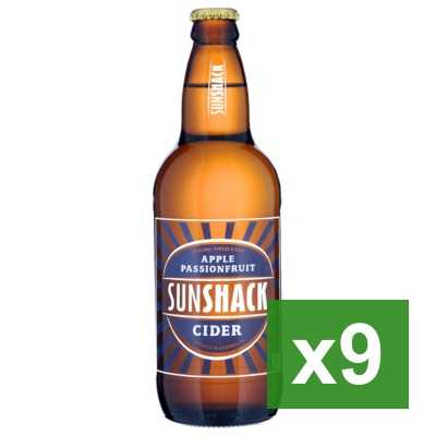 Sunshack Apple & Passionfruit Cider Bottles