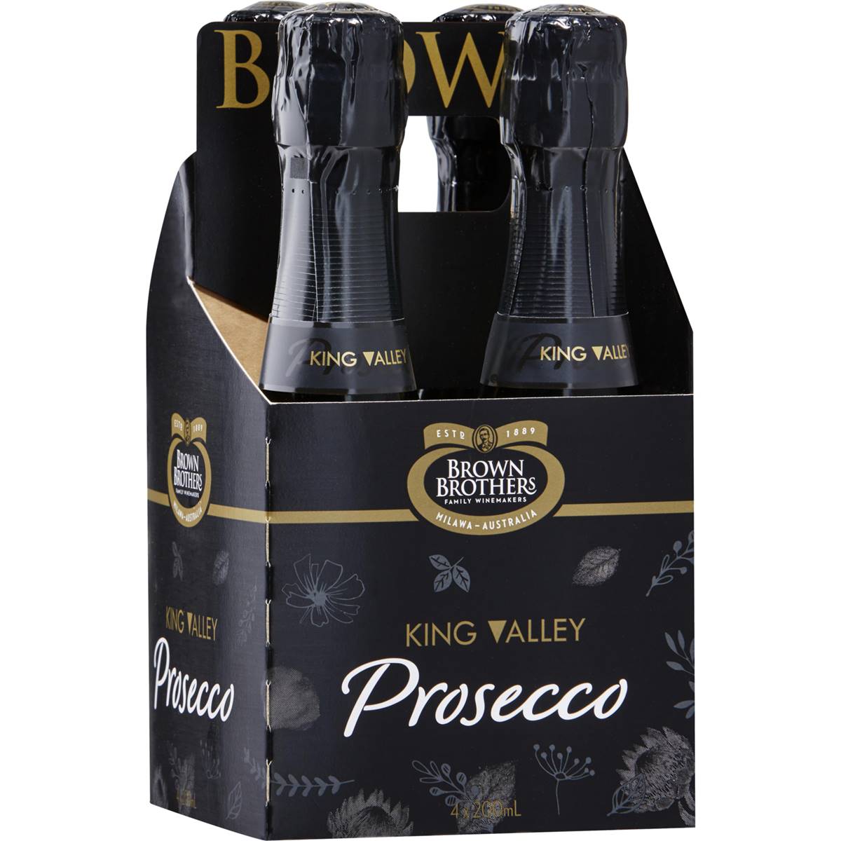 Brown Brothers Prosecco NV 200mL x 4 pack