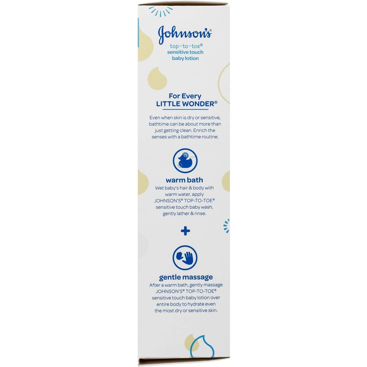 Johnson's Sensitive Baby Lotion 200ml Woolworths