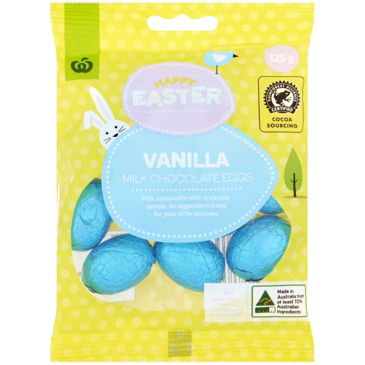 Woolworths Vanilla Filled Eggs 