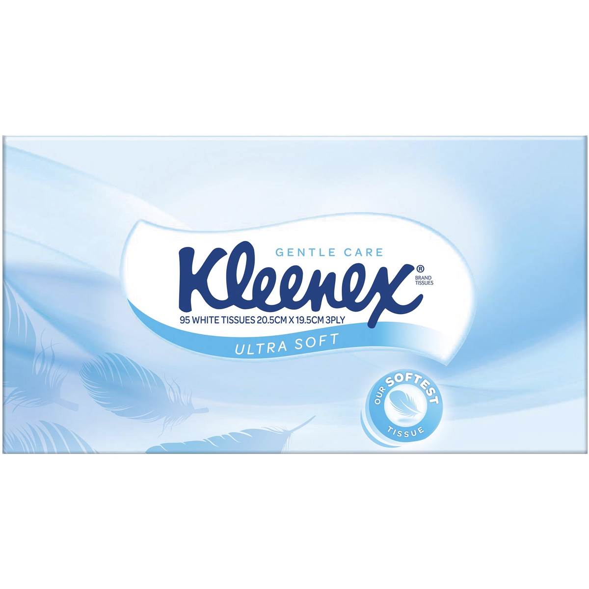 Kleenex Facial Tissues Gentle Care Ultra Soft Pk Woolworths