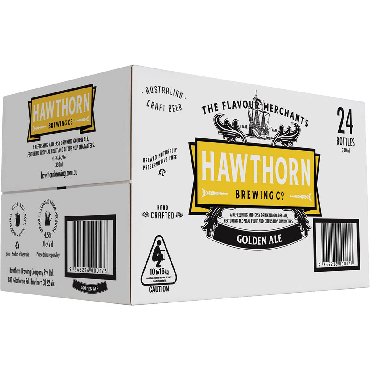 Hawthorn Brewing Co. Golden Ale Bottles