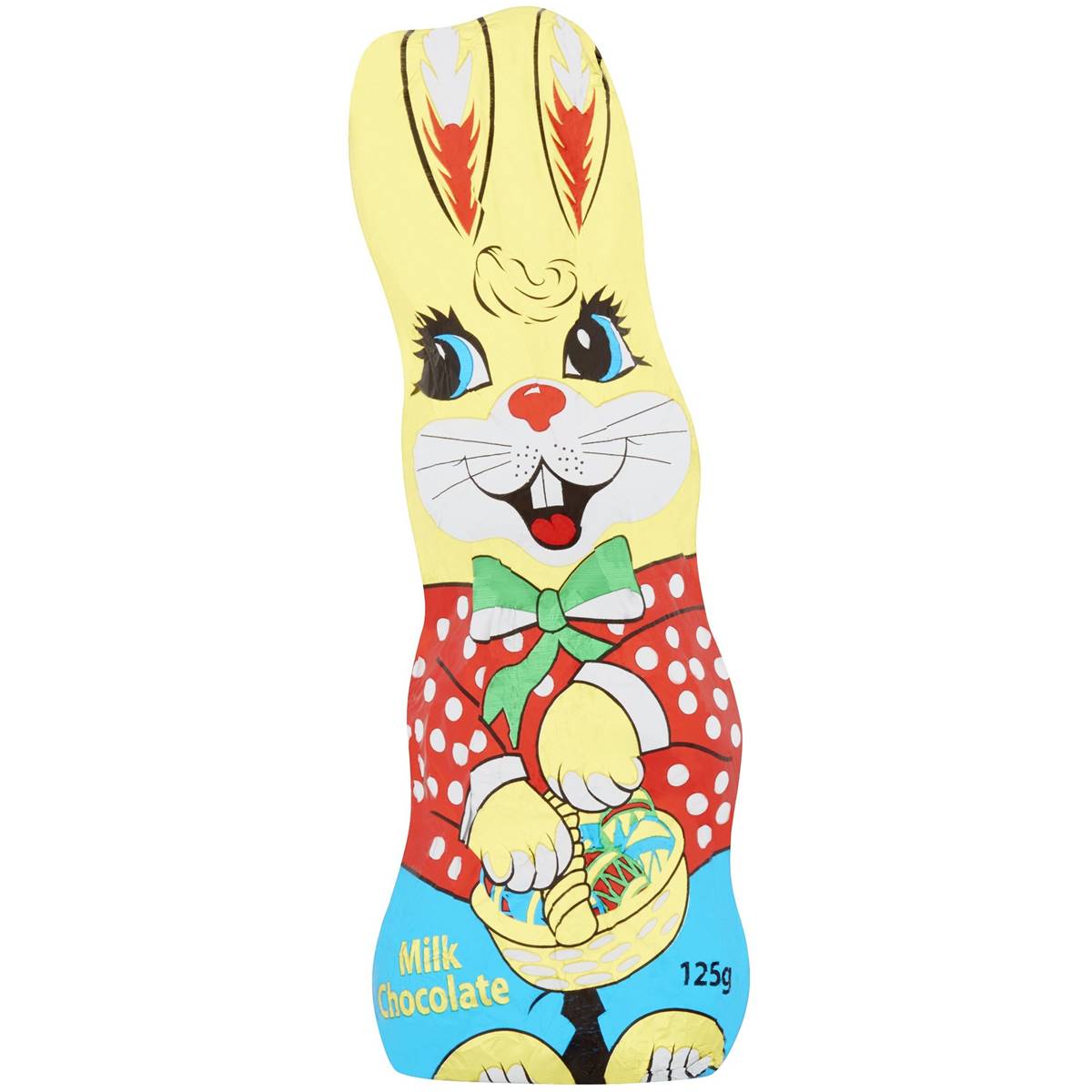 Woolworths Milk Chocolate Easter Bunny 125g Woolworths