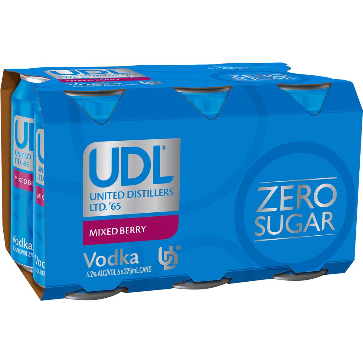 Udl Vodka Zero Mixed Berry