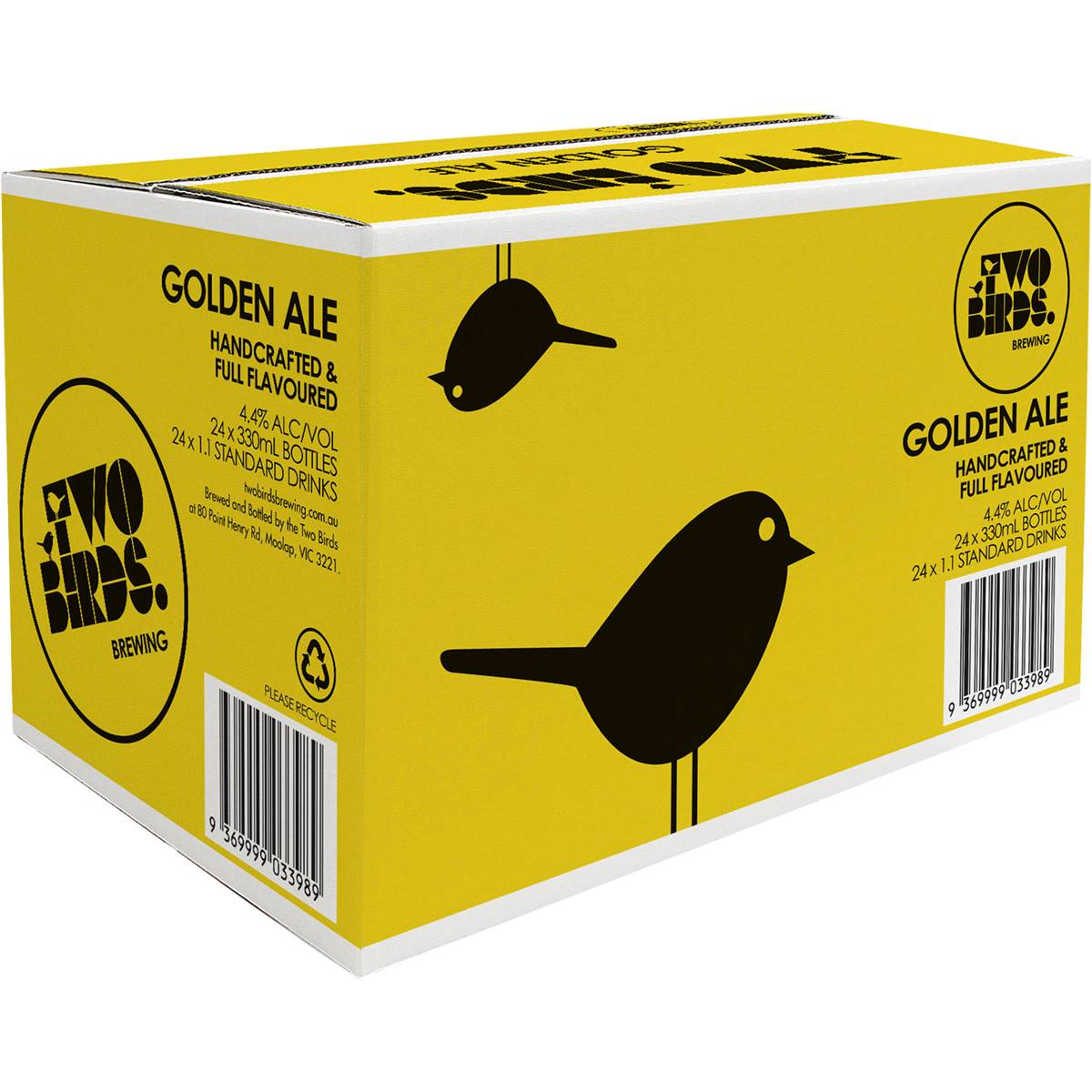 Two Birds Golden Ale Bottles